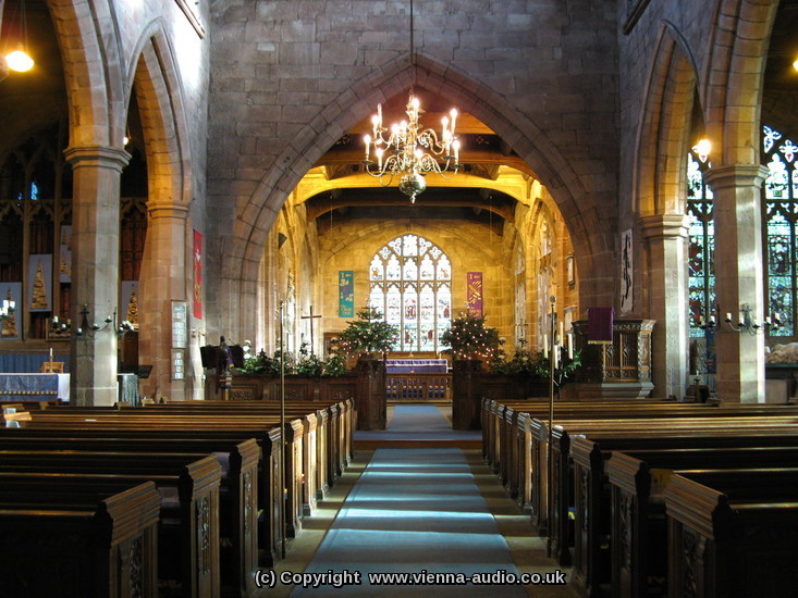 Church Sound Systems Installation - St Marys Acton Grade 1 Listed in Nantwich, Cheshire, Shropshire, Wirral, North Wales