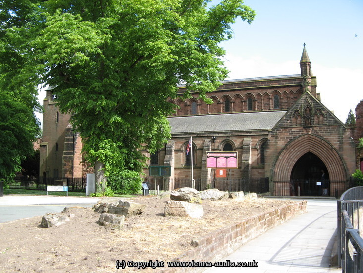 Church Sound Systems Installation - St Johns Chester Grade 1 Listed in Chester, Cheshire, Shropshire, Wirral, North Wales